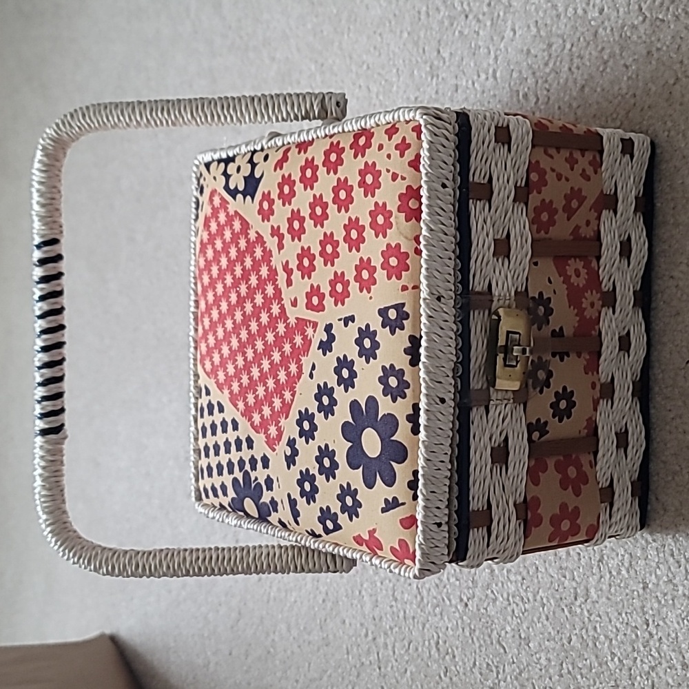 Vintage Sewing Basket